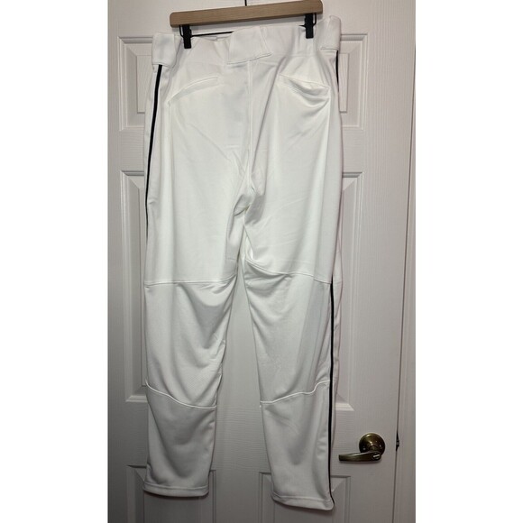 Size 2XL Mens Nike Pants White Navy Vapor Select Baseball BQ5489-107 NEW - Picture 2 of 3